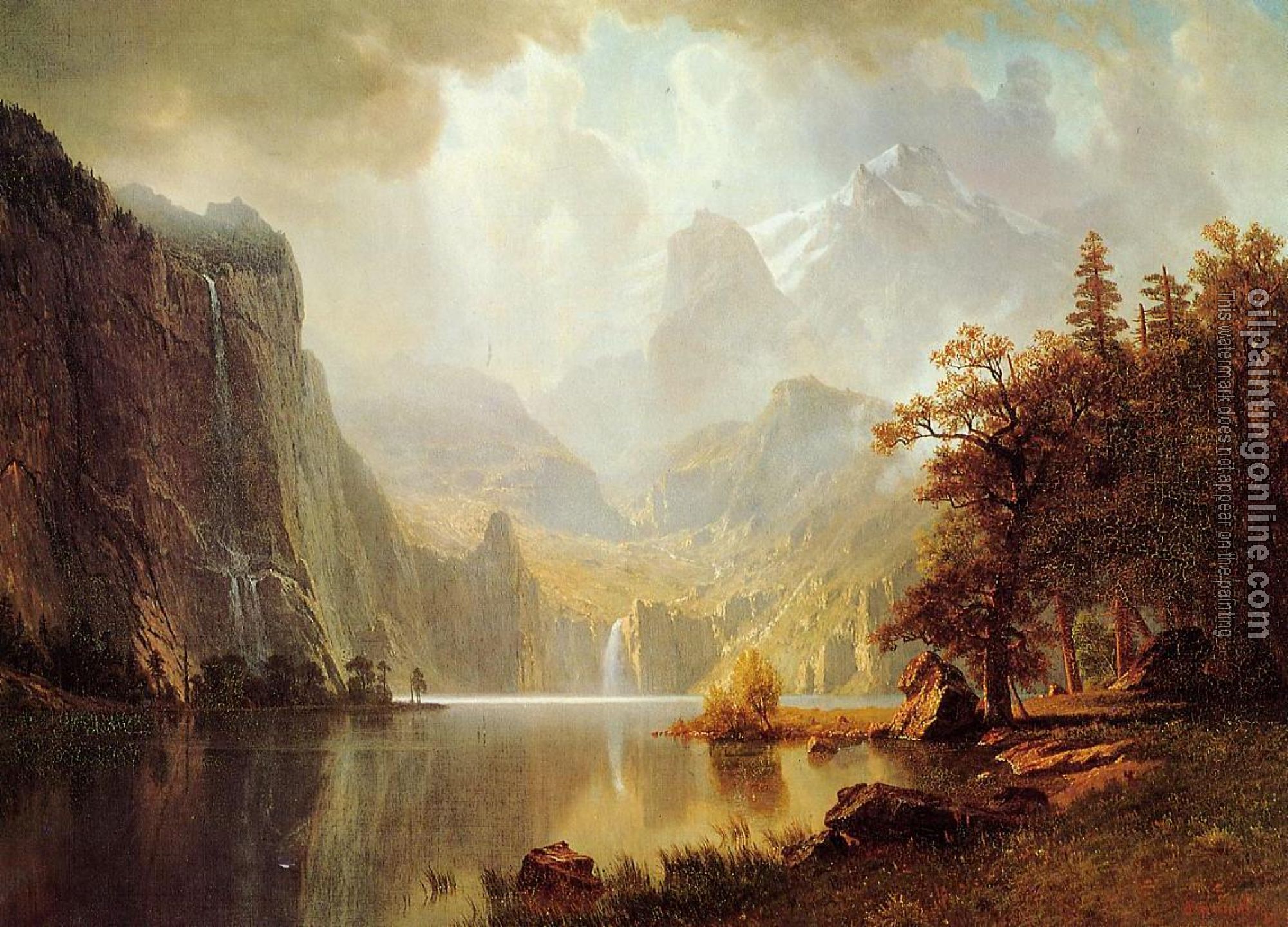 Bierstadt, Albert - In the Mountains